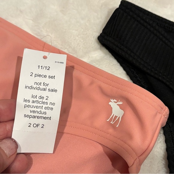 Teen's Bikini Bottom Set -the black is a S Hollister & rose is 11/12 A & F Kids - Picture 4 of 14